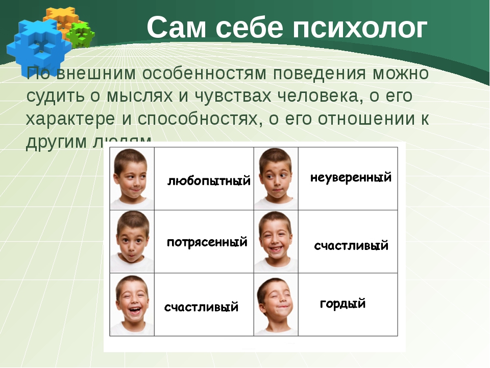 Описание человека по картинке
