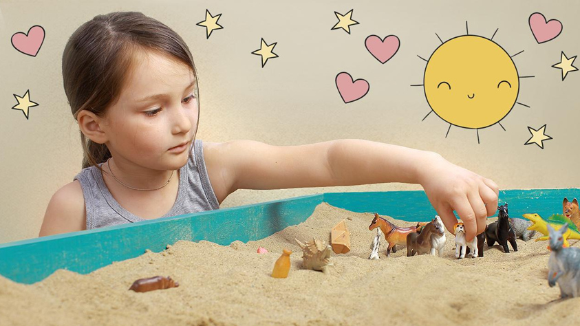 Картинки песочная терапия для детей