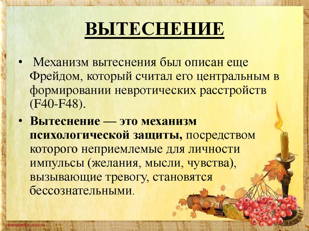 Вытеснение