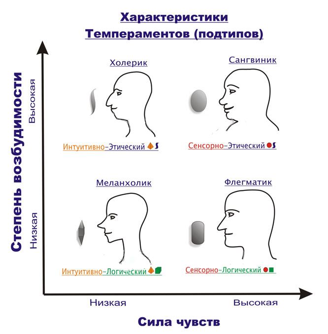 Определить психотип человека по фото