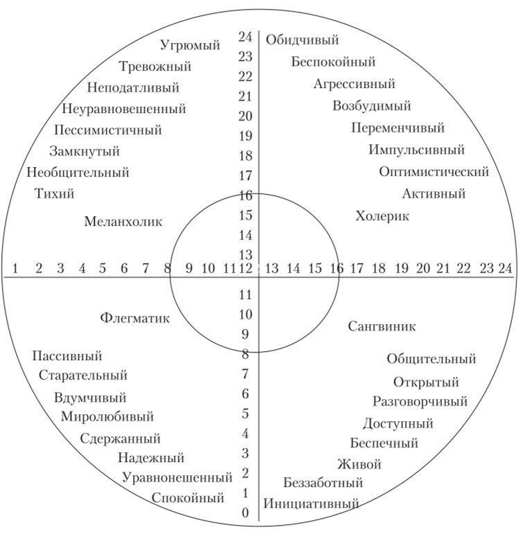 Определение преобладающего типа темперамента (а. белова) - тесты с ответами бесплатно. testio.ru