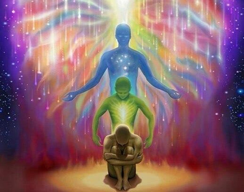 Внутренние части личности человека. Энергия человека. Духовное развитие. Энергетика человека. Единение тела и души.