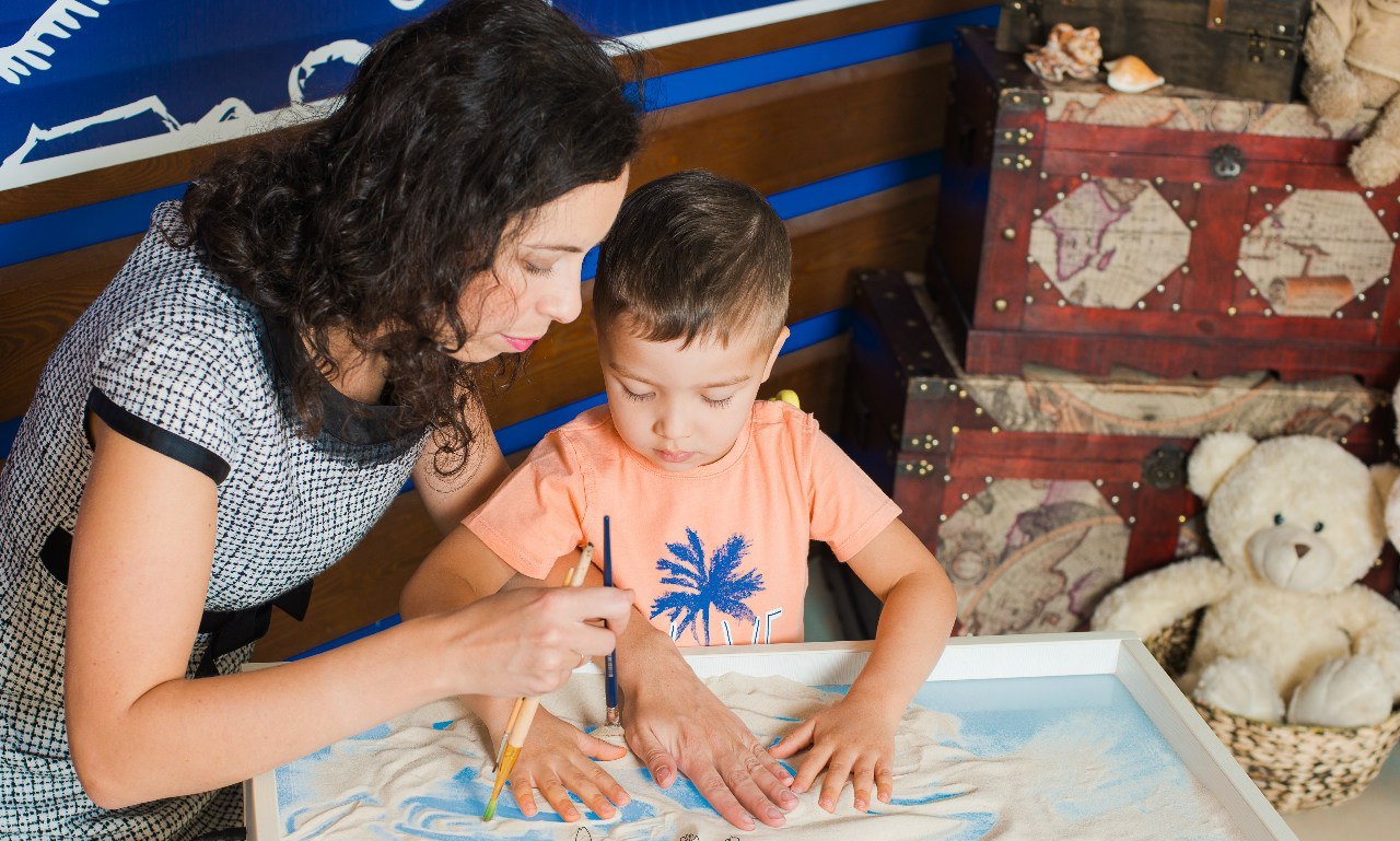 Песочная арт терапия для детей