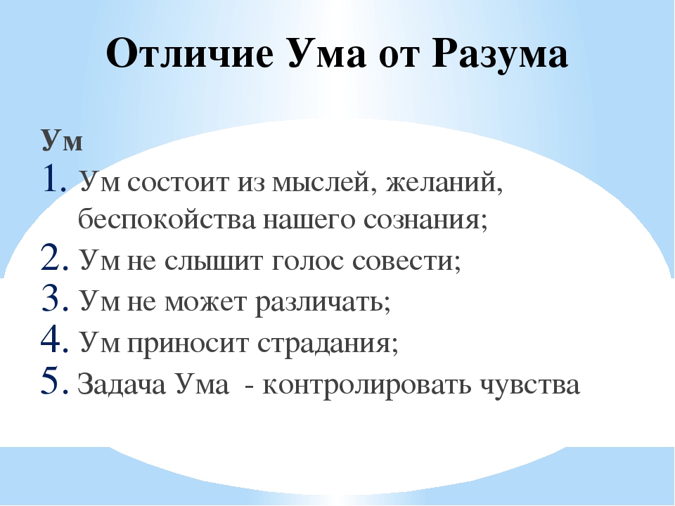 Интеллект и мудрость: пять основных различий